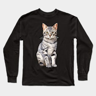 Desert Lynx Cat Long Sleeve T-Shirt